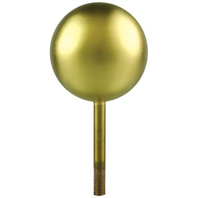 Gold Leaf Copper Ball Ornament