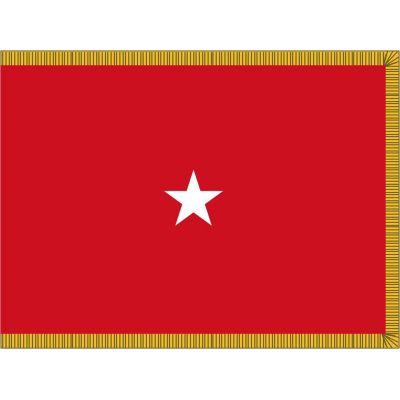 3ft. x 4ft. Marine Corps 1 Star General Flag Indoor w/ Fringe