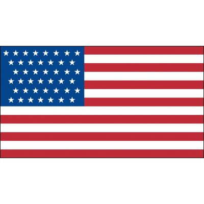 4 x 6 ft. 43 Star U.S. Flag