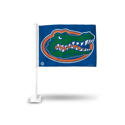Blue Florida Gators Car Flag