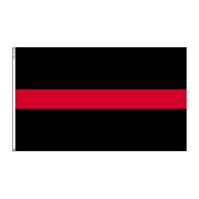 3 ft. x 5 ft. Thin Red Line Flag