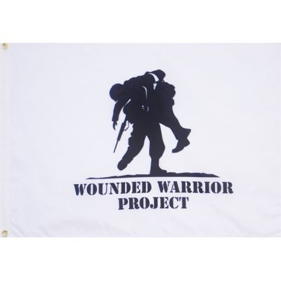3ft. x 5ft. Wounded Warrior Project Flag
