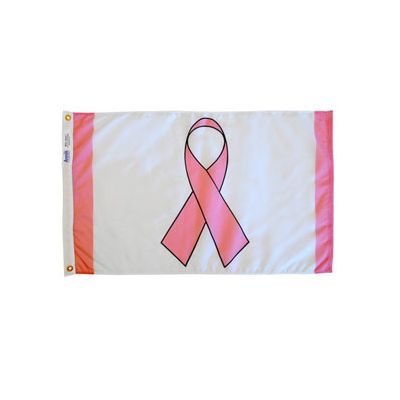 3 ft. x 5 ft. Pink Ribbon Flag