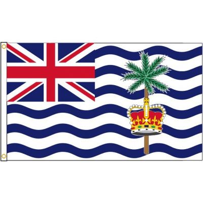 3ft. 5ft. Diego Garcia Flag with Brass Grommets