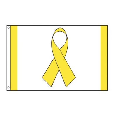 2ft. x 3ft. Yellow Ribbon Flag