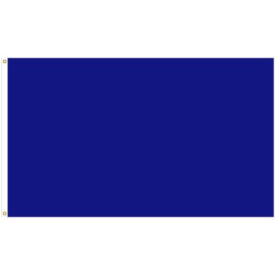 PMS 2738 Deep Blue 2ft. x 3ft. Solid Color Flag with Heading and Grommets