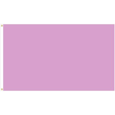 PMS 257 Mauve 2ft. x 3ft. Solid Color Flag with Heading and Grommets