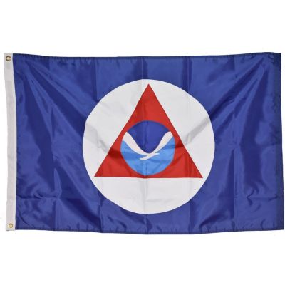 Size 3 - 30 in x 46 in. NOAA Flag w/ Heading & Grommets