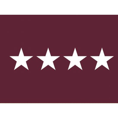 3ft. x 5ft. Army Medical 4 Star General Flag w/Grommets