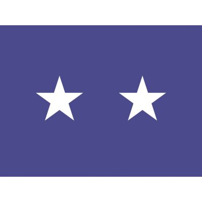 2ft. x 3ft. Air Force 2 Star General Flag w/Grommets