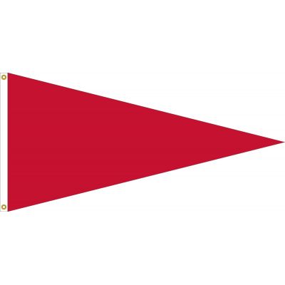 36 in. x 72 in.  Gale Storm Warning Signal Pennant w/Heading & Grommets
