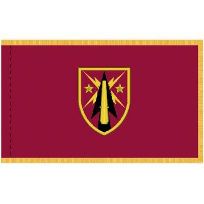 3ft. x 5ft. Army Fire Center of Excellence Flag w/Fringe