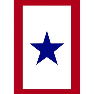 Service Star House Flag