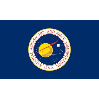 3ft. x 5ft. NASA Flag Indoor Side Pole Sleeve