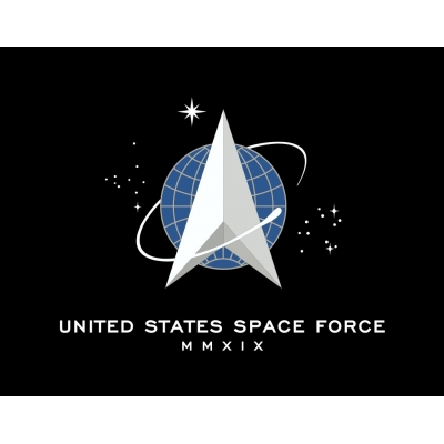 6ft. x 10ft. U.S. Space Force Flag Heading & Grommets