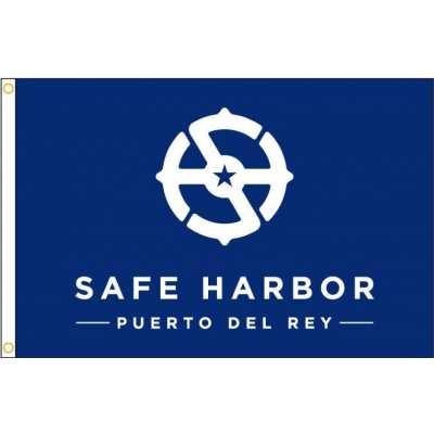 4ft. x 6ft. Safe Harbor Flag Nylon with Brass Grommets