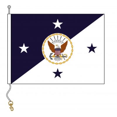3ft. x 4ft. Chief of Naval Operations Flag Snap and Ring