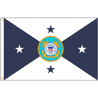 Size 7 USCG Vice Commandant Flag