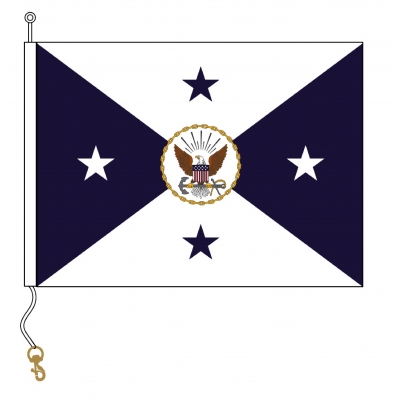 3ft. x 4ft. Vice Chief of Naval Operations Flag Snap and Ring