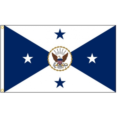 3ft. x 4ft. Vice Chief of Naval Operations Flag Heading and Grommets