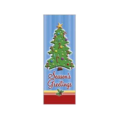 30 x 84 in. Holiday Banner Cookie Tree