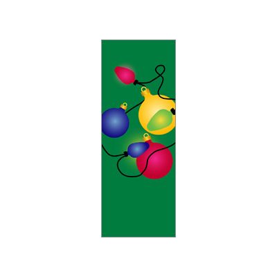17 x 36 in. or 17 x 45 in. Holiday Ornaments Banner