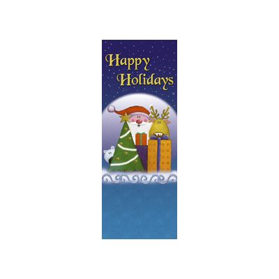 17 x 36 in. or 17 x 45 in. Holiday Pals Banner