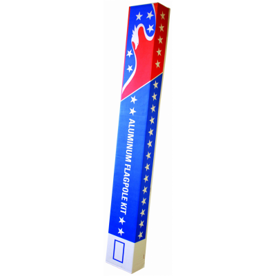 Homesteader Flagpole Packaging