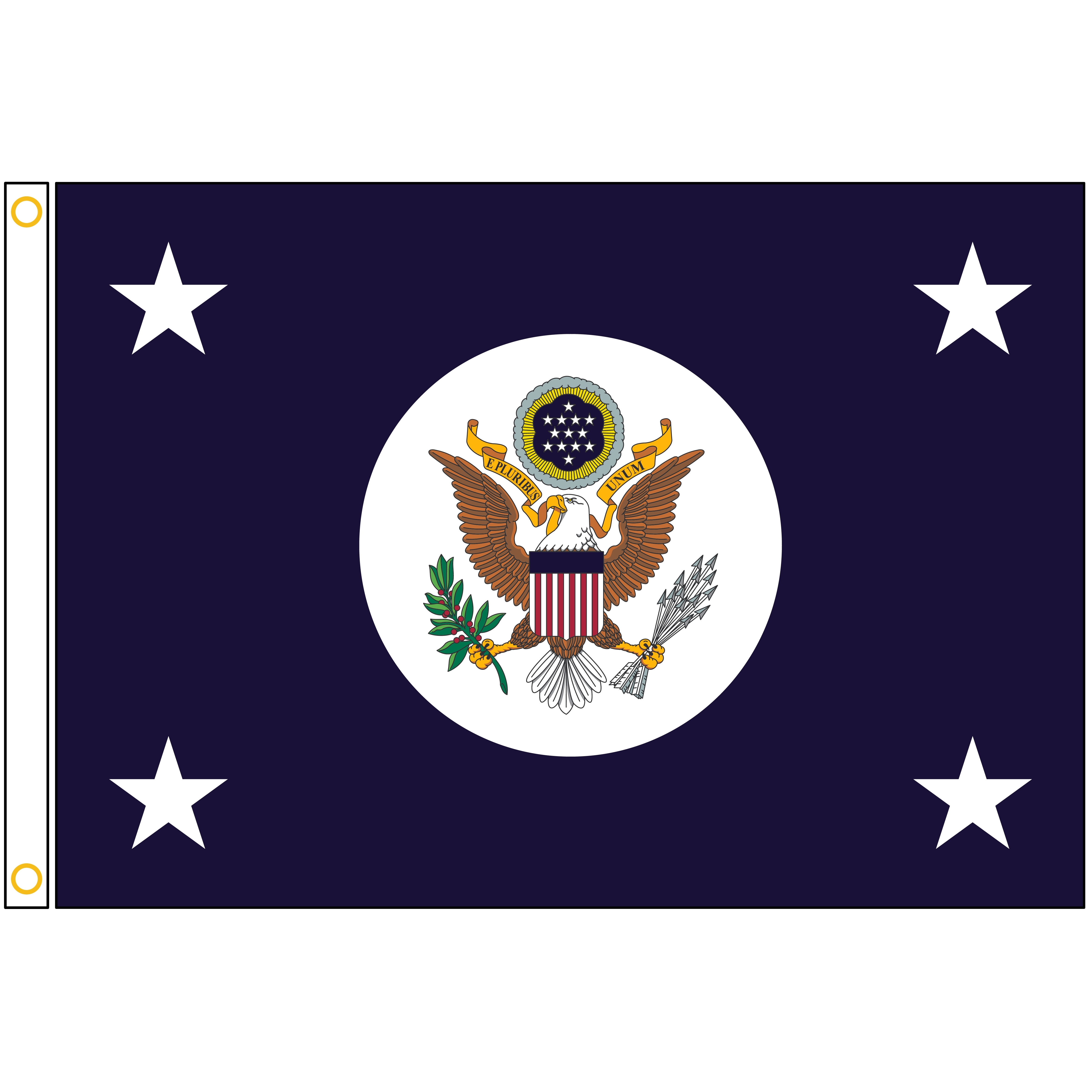 LOUISIANA STATE FLAG- 3x5ft Cotton Historical Vintage- SOLD