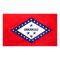 4ft. x 6ft. Arkansas Flag for Parades & Display