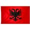 2ft. x 3ft. Albania Flag with Canvas Header