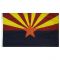 3ft. x 5ft. Arizona Flag with Brass Grommets