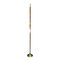 8 ft. Wood Pole Set Spear & Gold Empty Stand