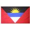 2ft. x 3ft. Antigua & Barbuda Flag with Canvas Header