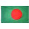 2ft. x 3ft. Bangladesh Flag with Canvas Header