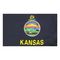 4ft. x 6ft. Kansas Flag for Parades & Display