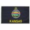 2ft. x 3ft. Kansas Flag with Brass Grommets