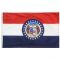 2ft. x 3ft. Missouri Flag with Brass Grommets