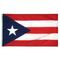 4ft. x 6ft. Puerto Rico Flag w/ Line Snap & Ring
