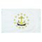 2ft. x 3ft. Rhode Island Flag with Brass Grommets