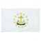 4ft. x 6ft. Rhode Island Flag with Brass Grommets