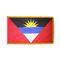 3ft. x 5ft. Antigua & Barbuda Flag for Parades & Display with Fringe