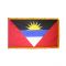 4ft. x 6ft. Antigua & Barbuda Flag for Parades & Display with Fringe