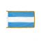 4ft. x 6ft. Argentina Flag No Seal for Parades & Display with Fringe