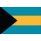 2ft. x 3ft. Bahamas Flag for Indoor Display