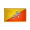 3ft. x 5ft. Bhutan Flag for Parades & Display with Fringe