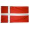 2ft. x 3ft. Denmark Flag with Canvas Header
