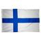 2ft. x 3ft. Finland Flag with Canvas Header