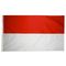2ft. x 3ft. Indonesia Flag with Canvas Header