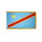 3ft. x 5ft. Democratic Republic Congo Flag Indoor with Fringe
